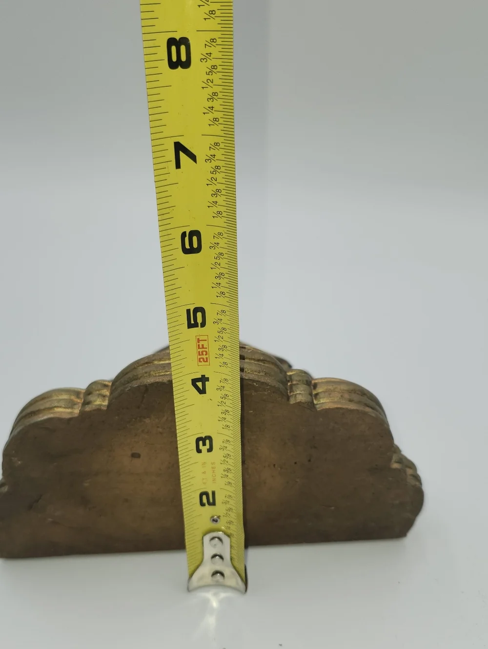 vintage Gilt Gold Wall Shelf corbel gilded 7.5
